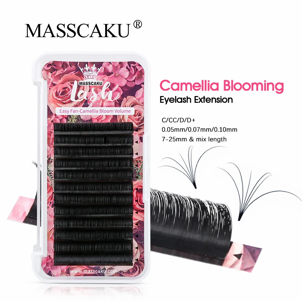 MASSCAKU Dễ Dàng Quạt Tập Mega - đánh giá và giá Eyelash Extension For Asian Eyes