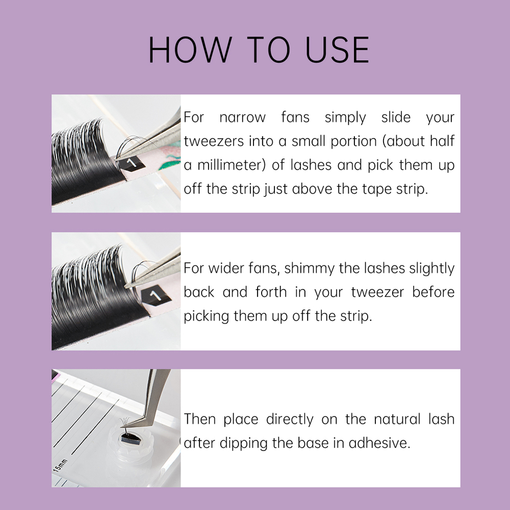 Yelix Standard Easy Fan Lashes - đánh giá và giá Eyelash Extension For Asian Eyes
