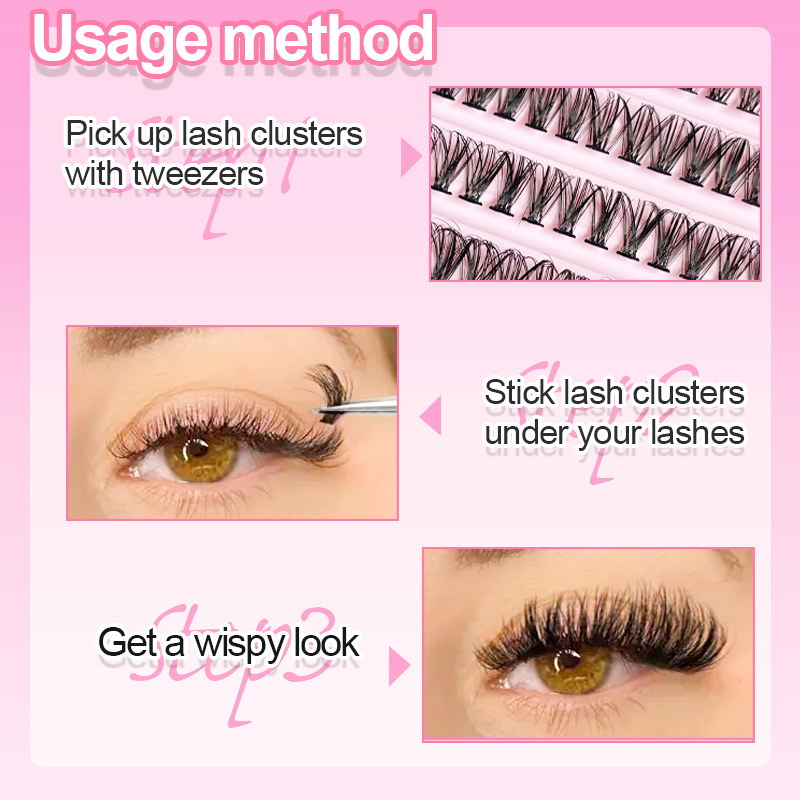 Individual Lashes Eyelash tuft - đánh giá và giá Eyelash Extension Look
