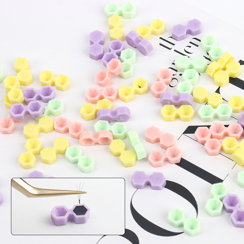 100pcs Disposable Eyelash Glue - đánh giá và giá Eyelash Extension London