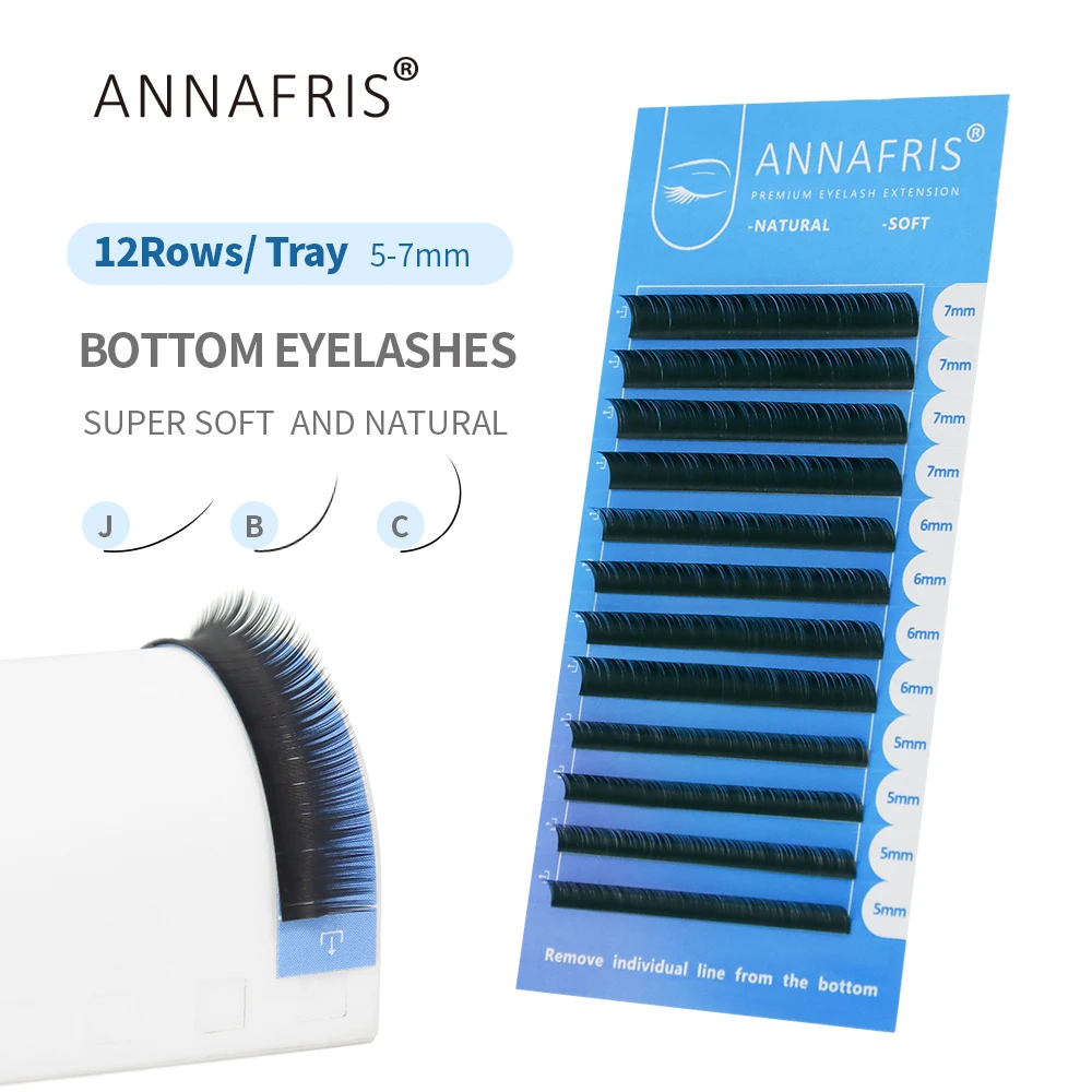 ANNAFRIS Dưới Làn Mi 5-7Mm Mix - đánh giá và giá Eyelash Extension For Asian Eyes