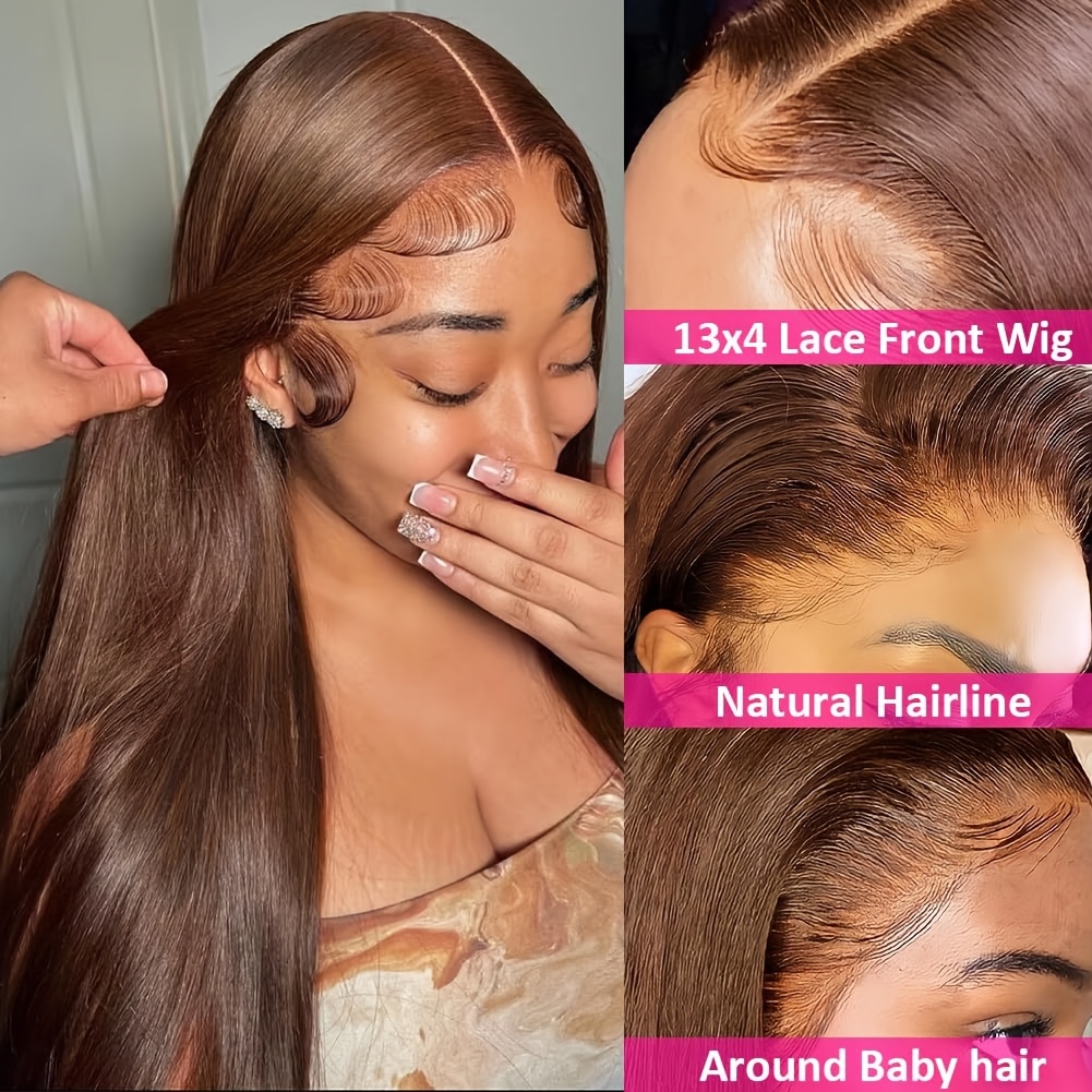 Chocolate Brown Human Hair Wig - đánh giá và giá Eyelash Extension Natural Look