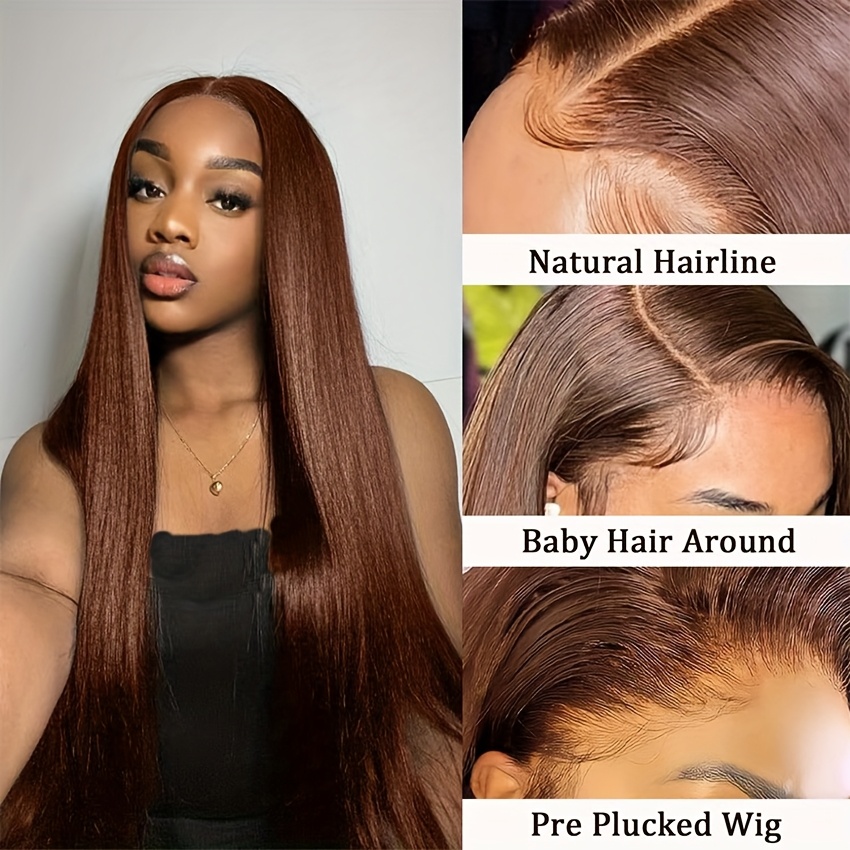 Chocolate Brown Human Hair Wig - đánh giá và giá Eyelash Extension Natural Look