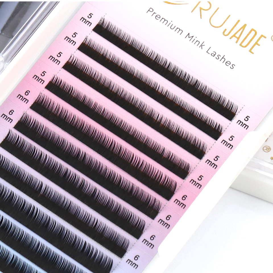 Dưới Làn Mi Pha 5 6 7Mm Dưới L - đánh giá và giá Eyelash Extension For Asian Eyes
