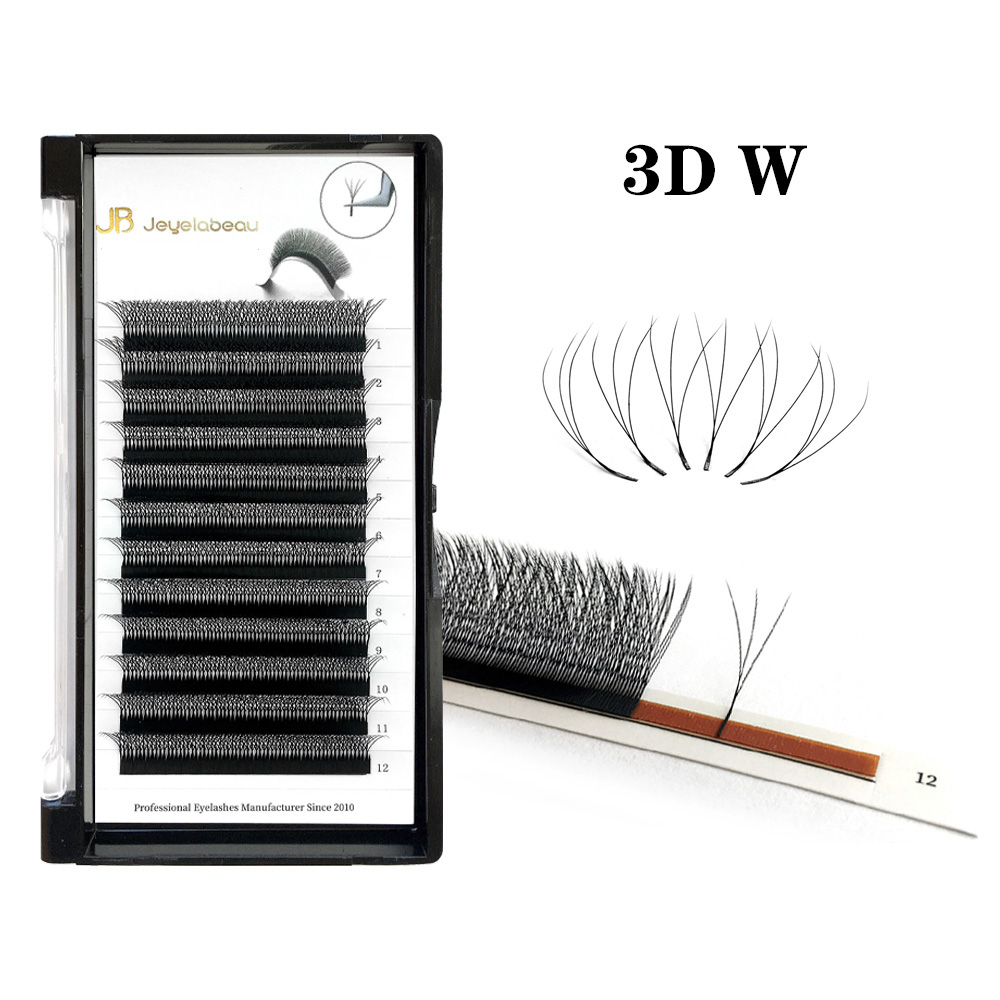 3D W Hình Hàng Mi Phần Mở Rộng - đánh giá và giá Eyelash Extension For Asian Eyes