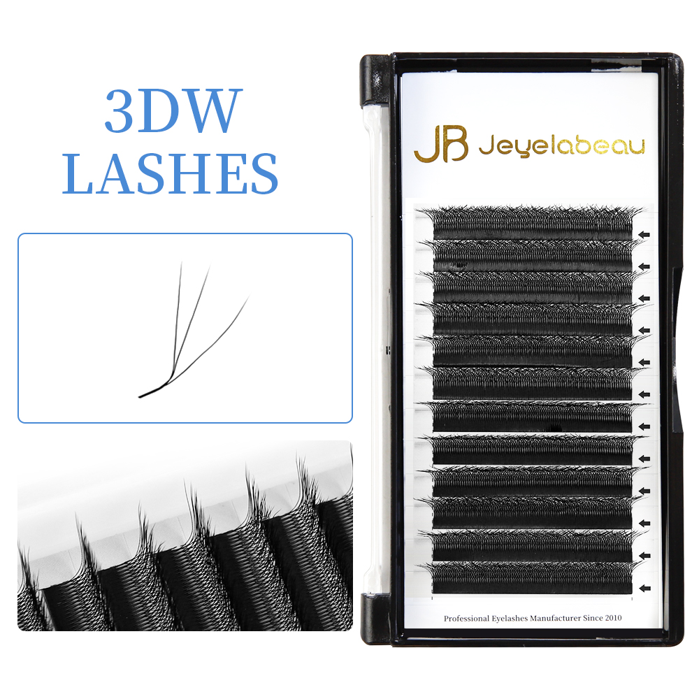 3D W Hình Hàng Mi Phần Mở Rộng - đánh giá và giá Eyelash Extension For Asian Eyes