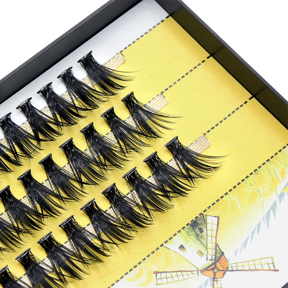Mới 40D Cụm 60 Bó Chồn Cây Nối - đánh giá và giá Eyelash Extension Russian